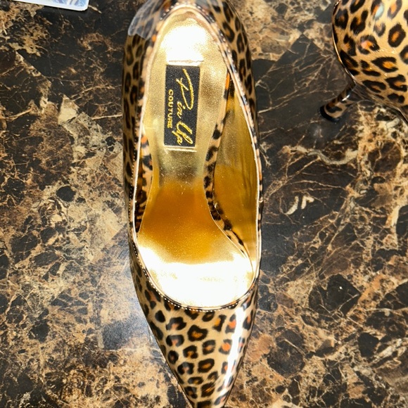 Cheetah Print Heels - Picture 2 of 5